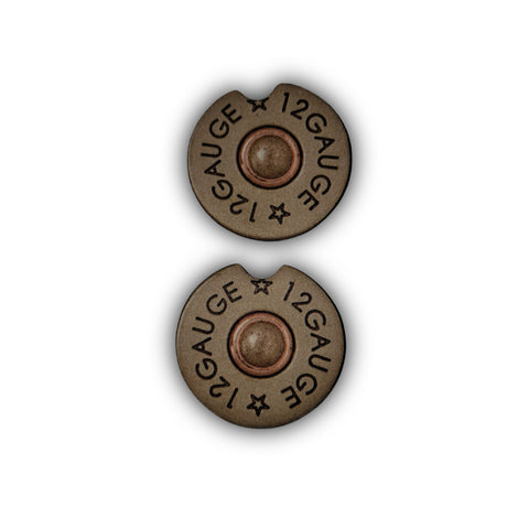 12 Gauge Shotgun - Car Coasters